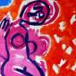 Mujer rosa